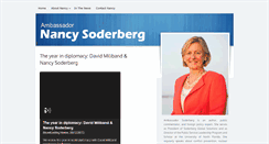 Desktop Screenshot of nancysoderberg.org