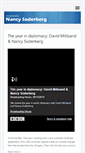 Mobile Screenshot of nancysoderberg.org